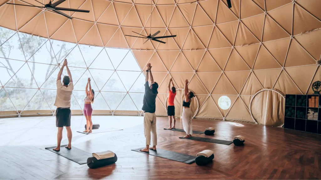 hot yoga dome