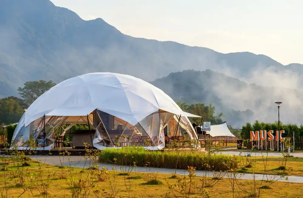 Pvdf Dome Tent As Event Rooms
