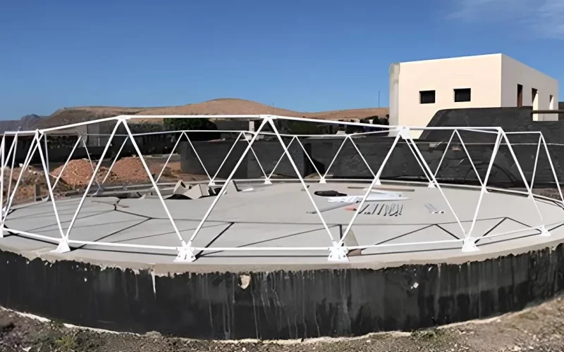 First Layer Of Igloo Dome Tent
