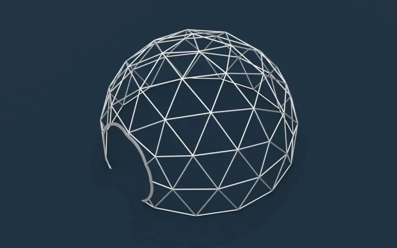 Garden Igloo Tent Structure
